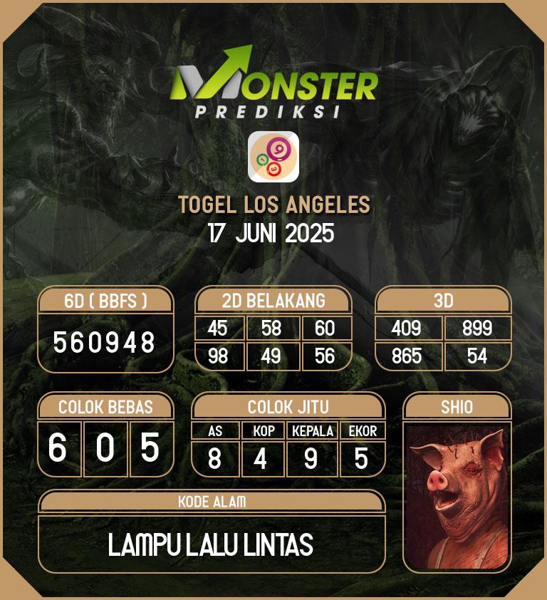 Kode-Monster-Los-Angeles-Hari-Selasa-17-Juni-2025