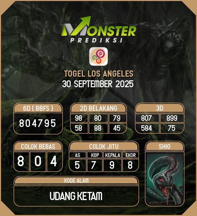 Kode-Monster-Los-Angeles-Hari-Selasa-30-September-2025