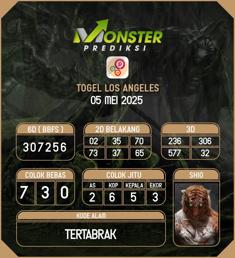 Kode-Monster-Los-Angeles-Hari-Senin-5-Mei-2025