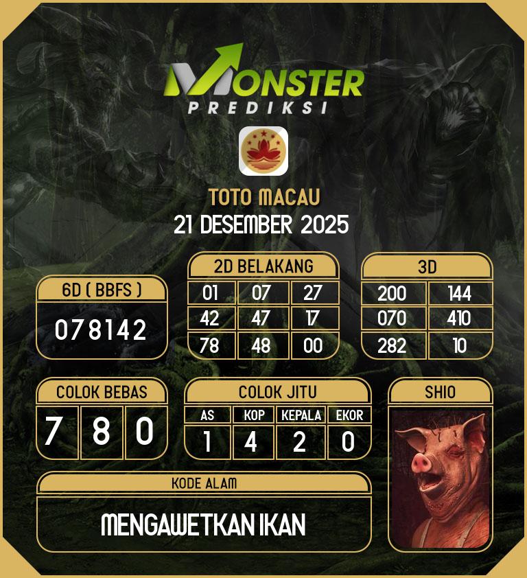 Kode-Monster-Macau-Hari-Minggu-21-Desember-2025