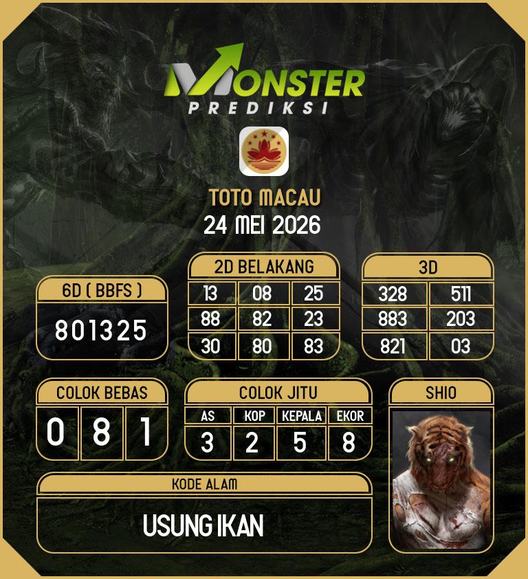 Kode-Monster-Macau-Hari-Minggu-24-Mei-2026