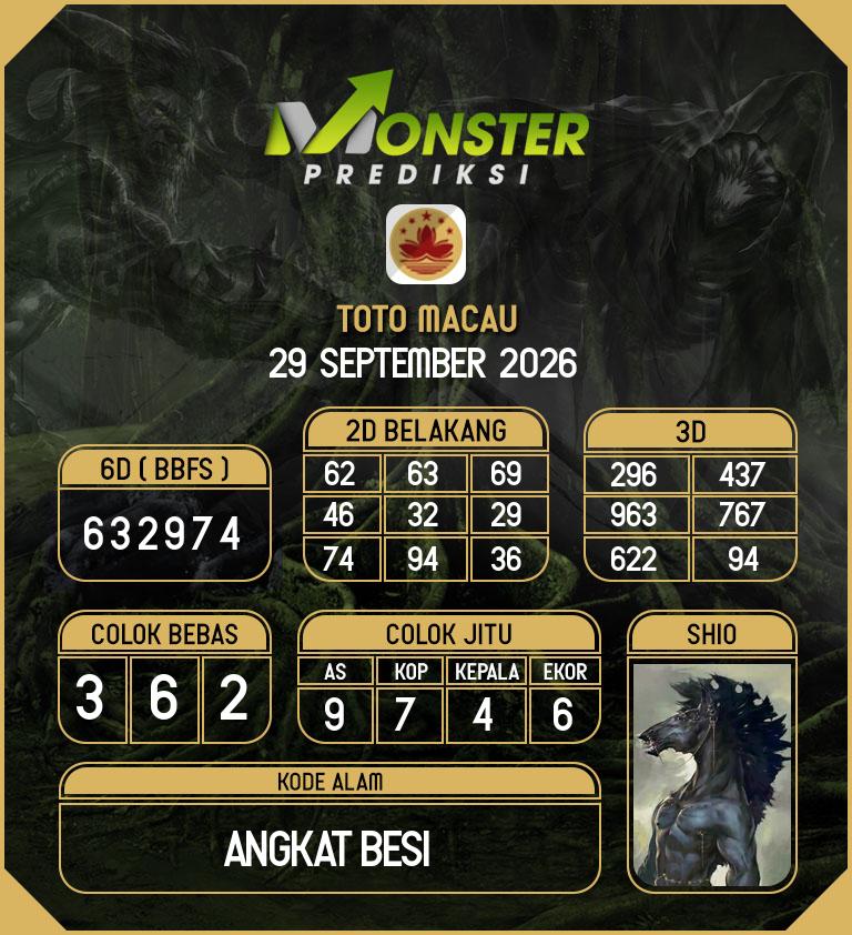 Kode-Monster-Macau-Hari-Selasa-29-September-2026