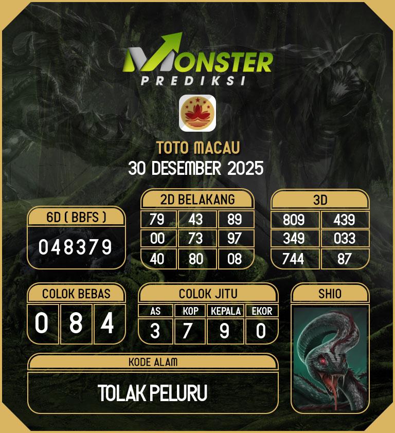 Kode-Monster-Macau-Hari-Selasa-30-Desember-2025