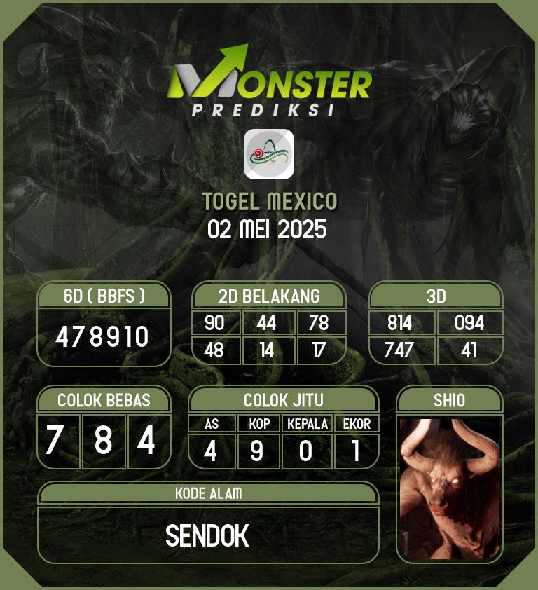 Kode-Monster-Mexico-Hari-Jumat-2-Mei-2025