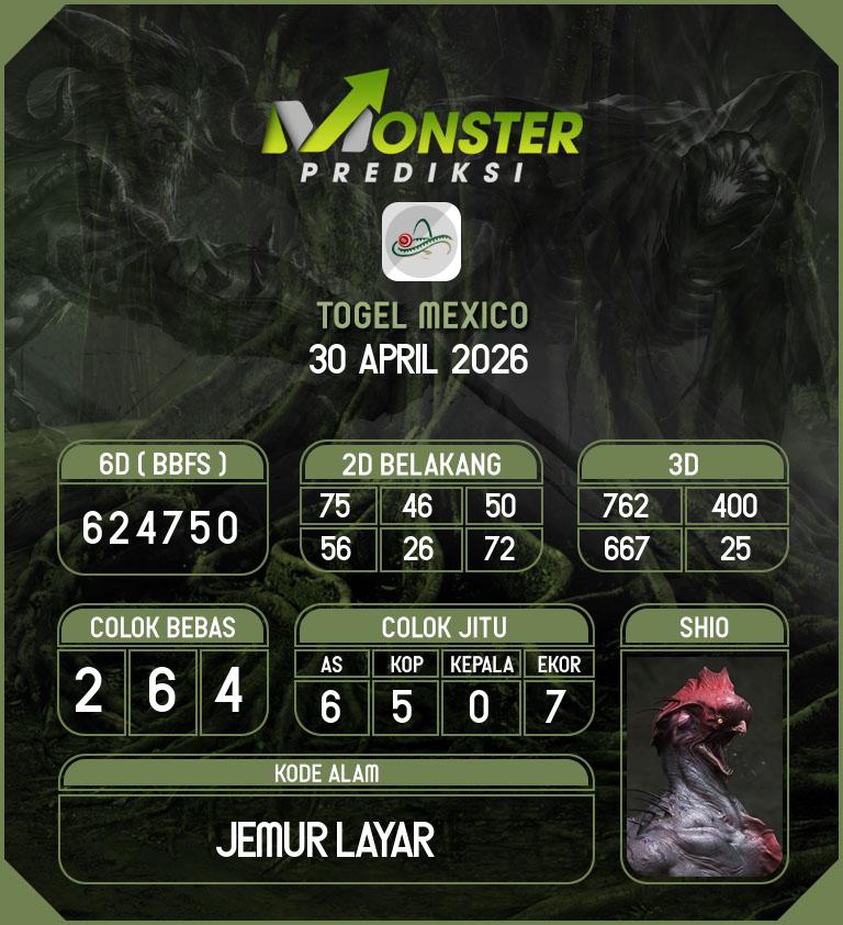 Kode-Monster-Mexico-Hari-Kamis-30-April-2026