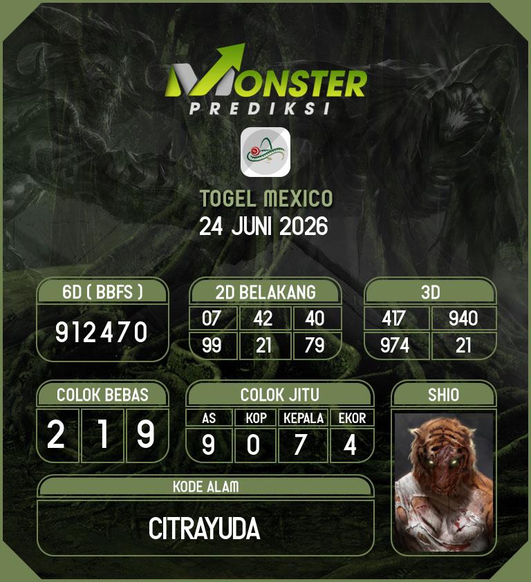 Kode-Monster-Mexico-Hari-Rabu-24-Juni-2026