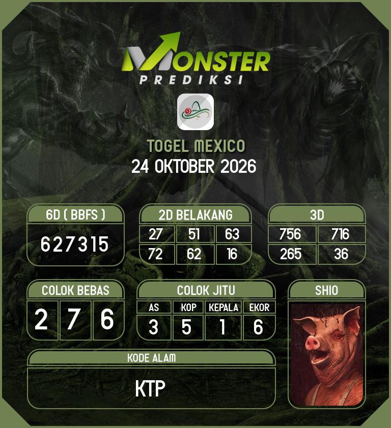 Kode-Monster-Mexico-Hari-Sabtu-24-Oktober-2026