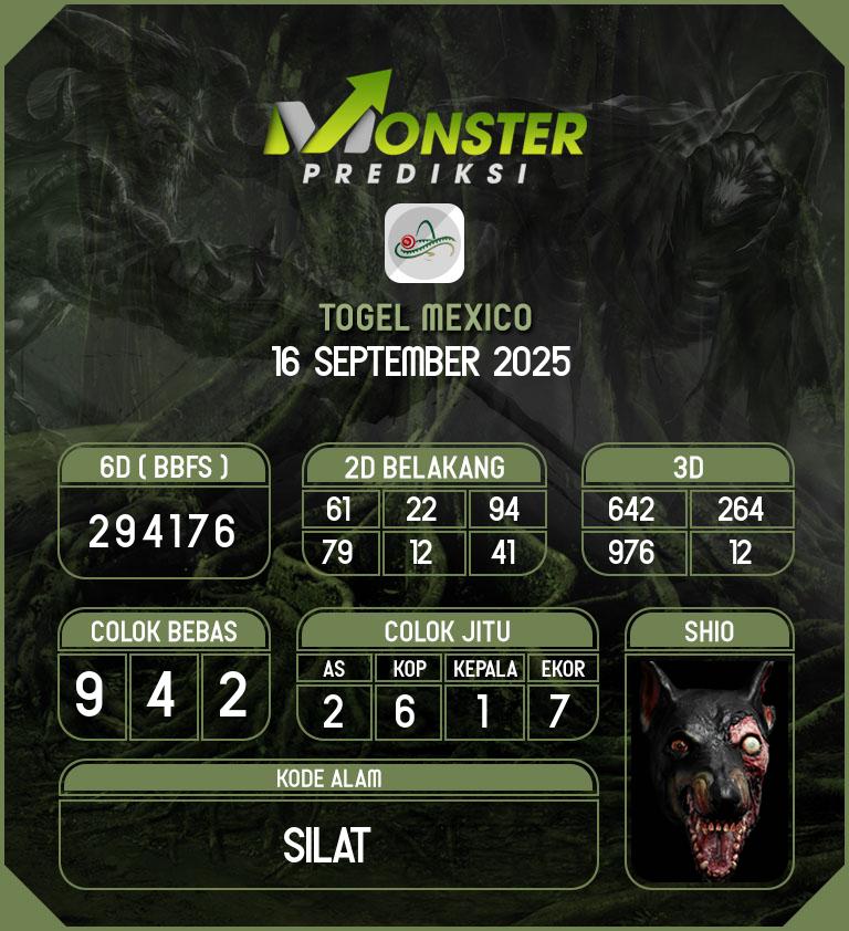 Kode-Monster-Mexico-Hari-Selasa-16-September-2025