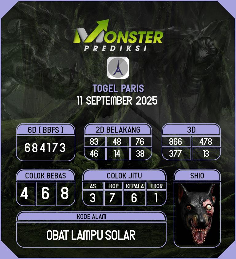 Kode-Monster-Paris-Hari-Kamis-11-September-2025