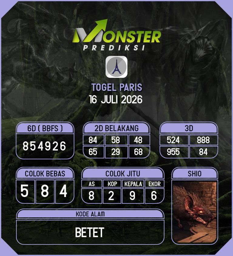 Kode-Monster-Paris-Hari-Kamis-16-Juli-2026