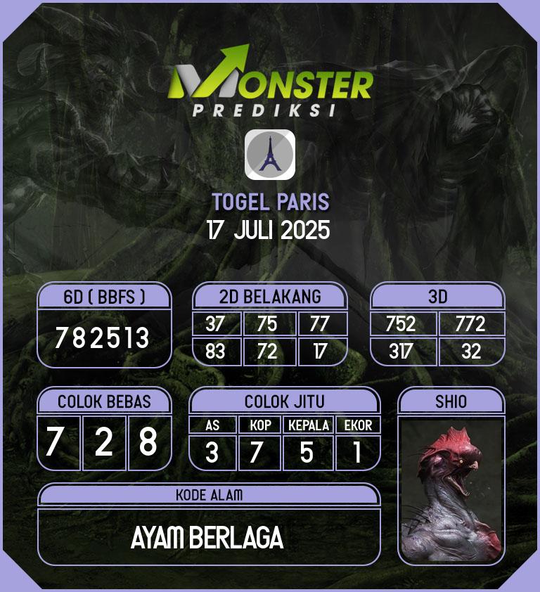 Kode-Monster-Paris-Hari-Kamis-17-Juli-2025