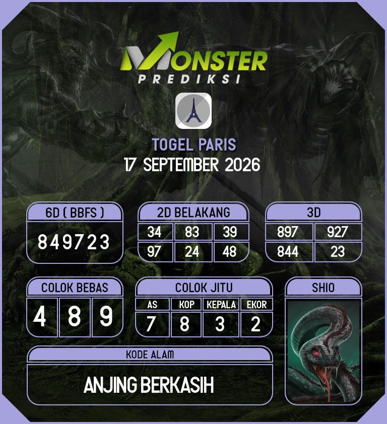 Kode-Monster-Paris-Hari-Kamis-17-September-2026