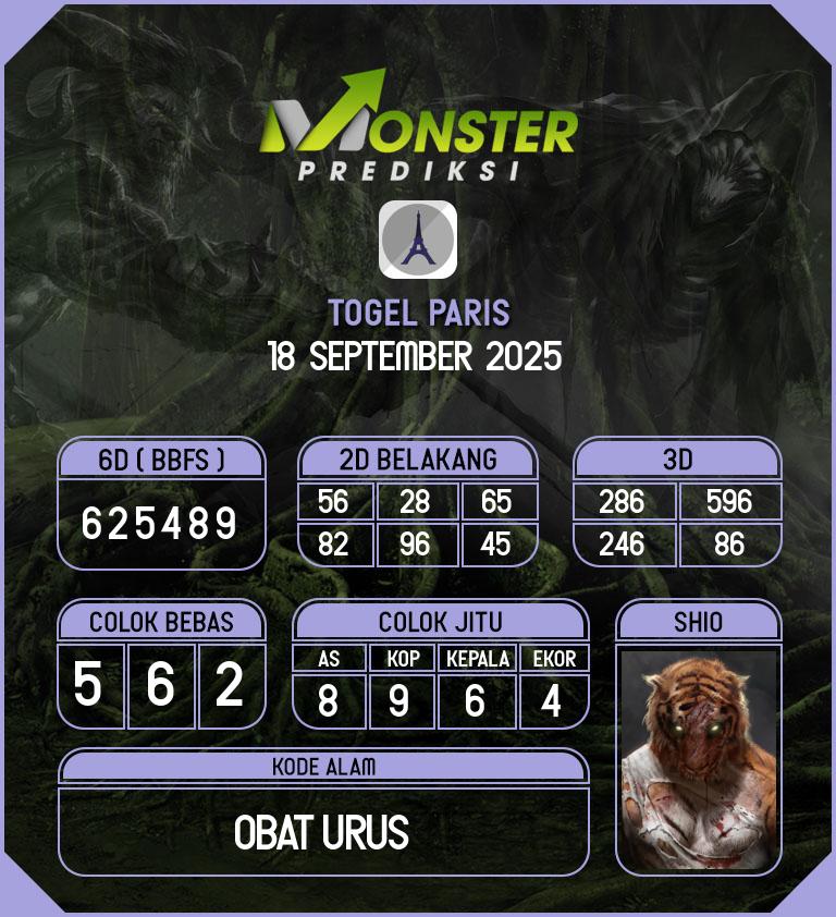 Kode-Monster-Paris-Hari-Kamis-18-September-2025