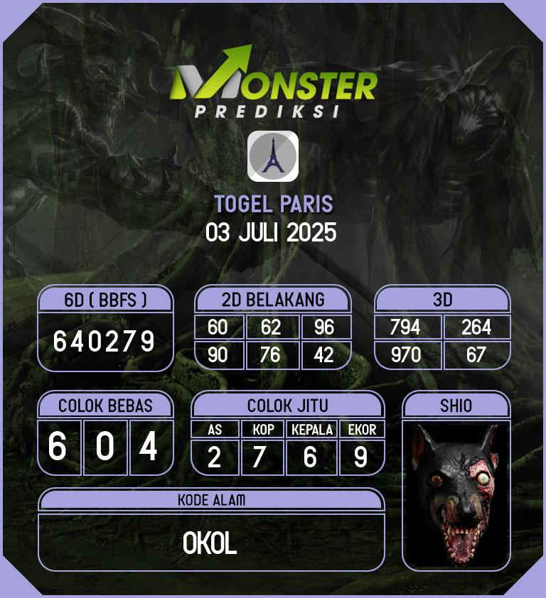 Kode-Monster-Paris-Hari-Kamis-3-Juli-2025
