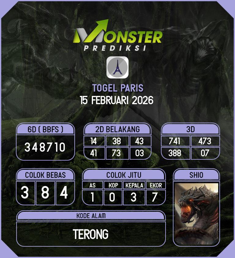 Kode-Monster-Paris-Hari-Minggu-15-Februari-2026