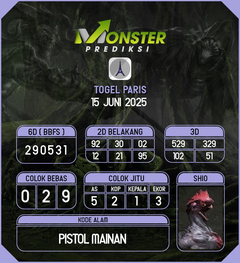 Kode-Monster-Paris-Hari-Minggu-15-Juni-2025