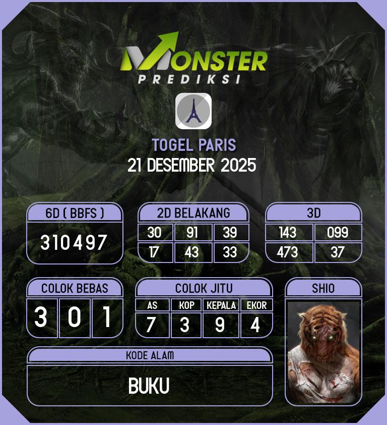 Kode-Monster-Paris-Hari-Minggu-21-Desember-2025