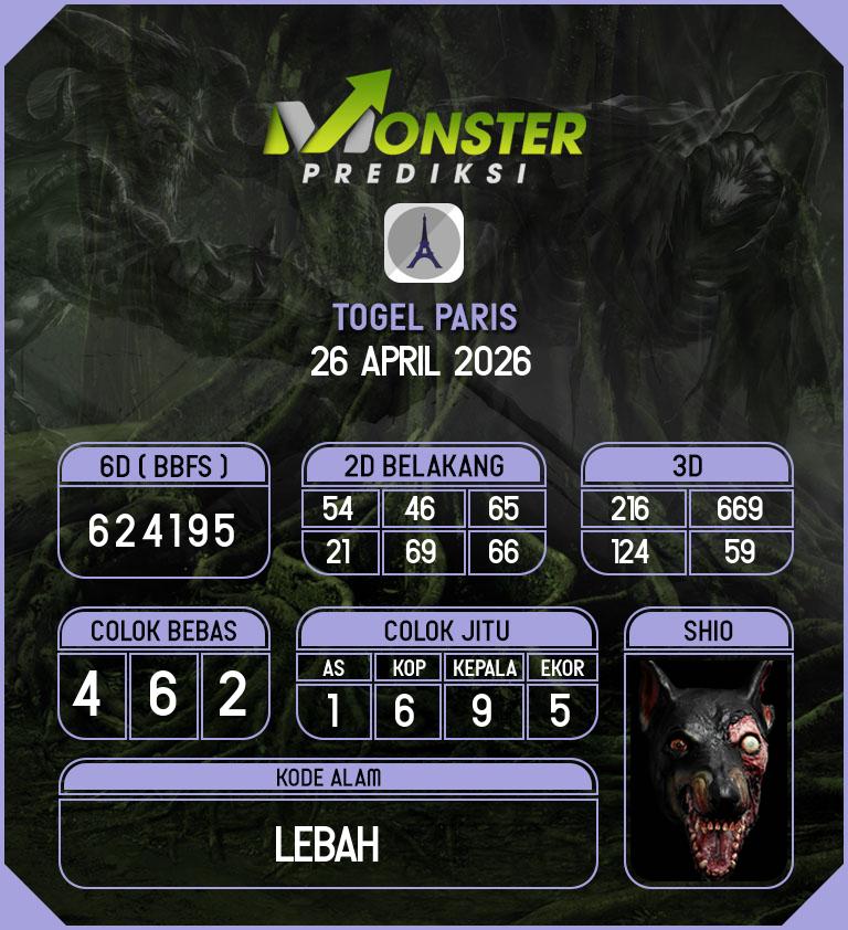 Kode-Monster-Paris-Hari-Minggu-26-April-2026