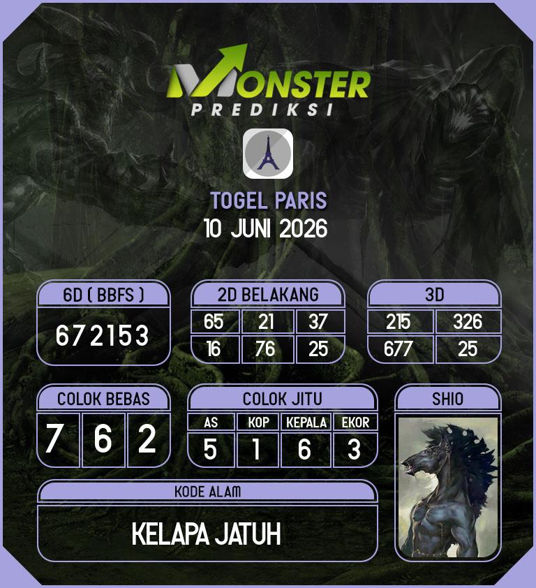 Kode-Monster-Paris-Hari-Rabu-10-Juni-2026