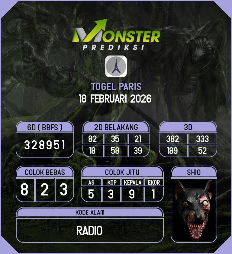 Kode-Monster-Paris-Hari-Rabu-18-Februari-2026