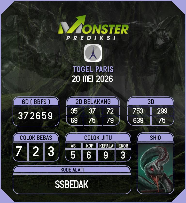 Kode-Monster-Paris-Hari-Rabu-20-Mei-2026