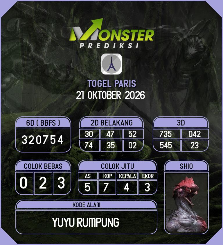 Kode-Monster-Paris-Hari-Rabu-21-Oktober-2026