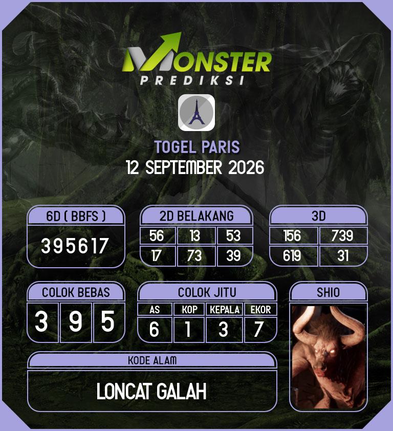 Kode-Monster-Paris-Hari-Sabtu-12-September-2026