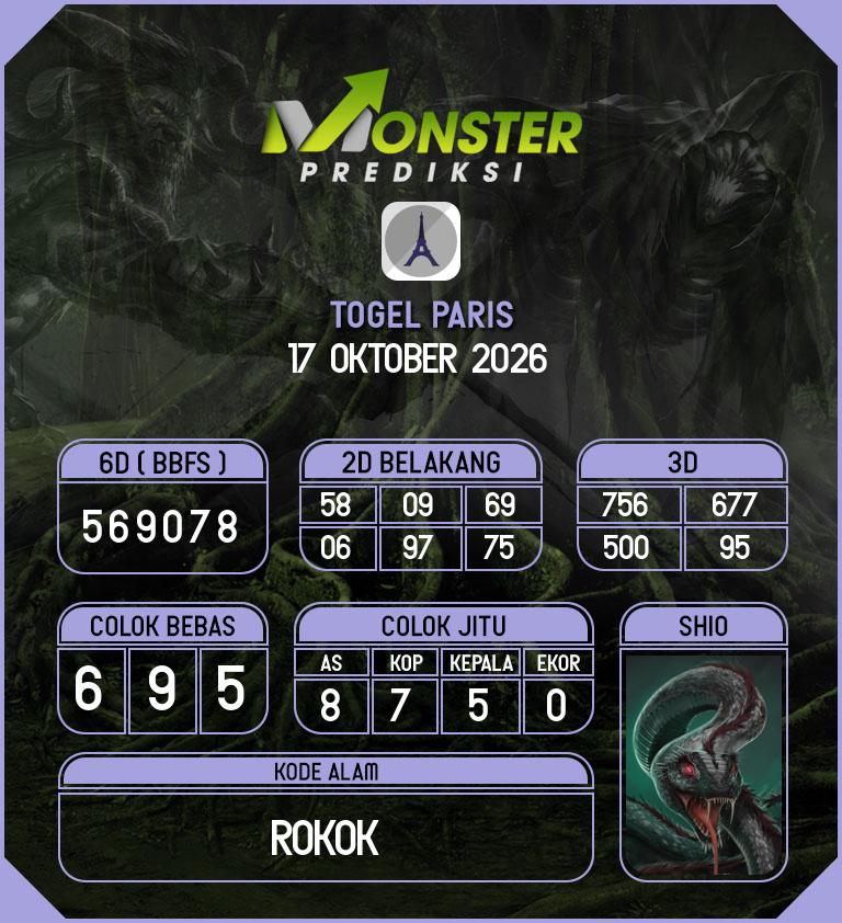 Kode-Monster-Paris-Hari-Sabtu-17-Oktober-2026
