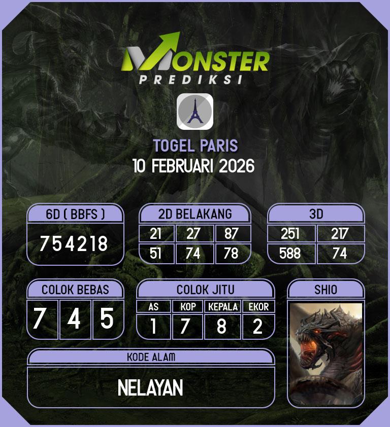 Kode-Monster-Paris-Hari-Selasa-10-Februari-2026