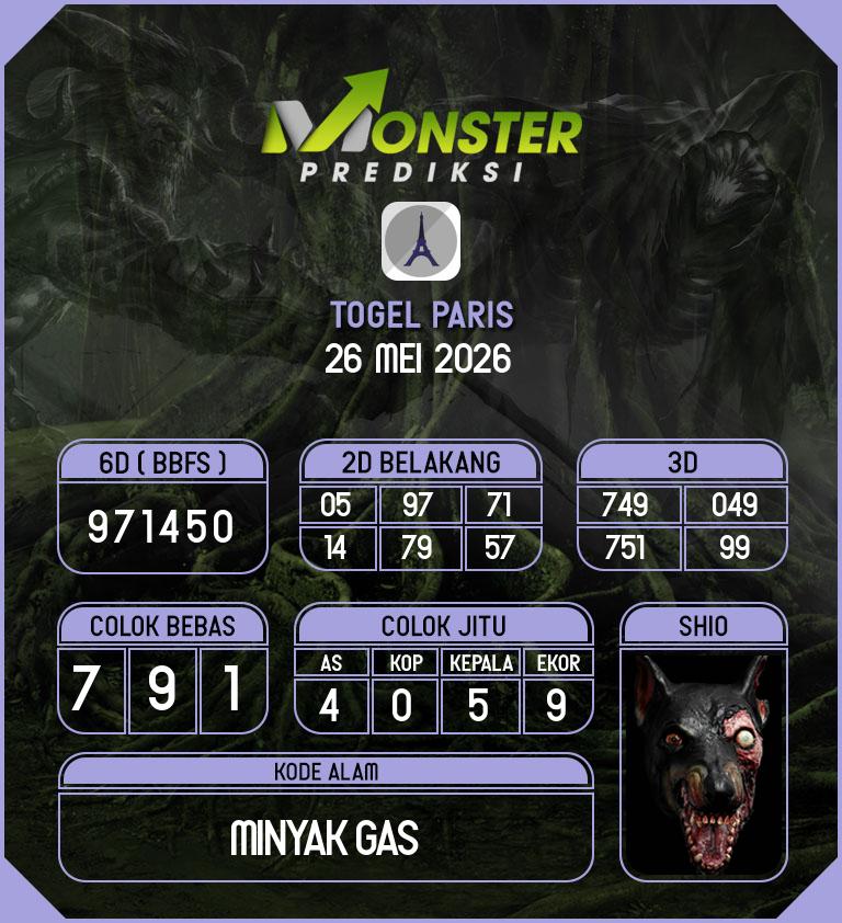 Kode-Monster-Paris-Hari-Selasa-26-Mei-2026