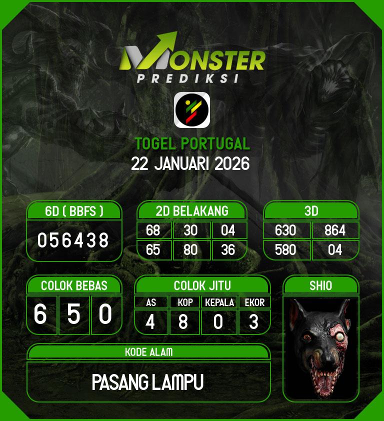 Kode-Monster-Portugal-Hari-Kamis-22-Januari-2026