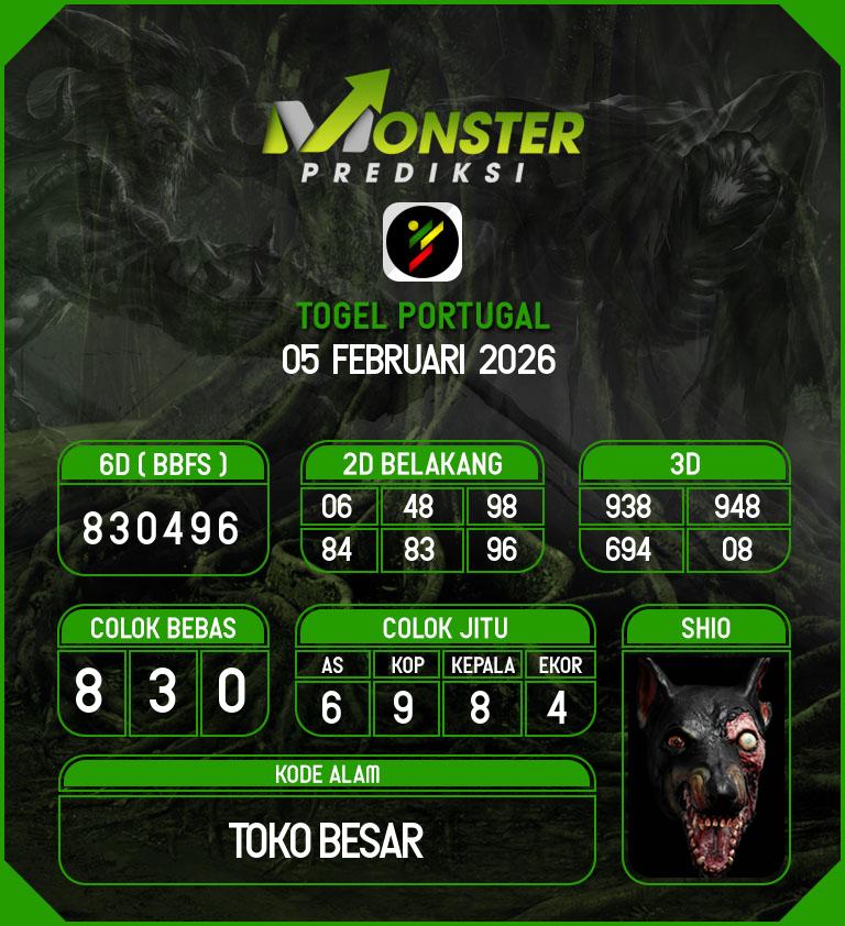 Kode-Monster-Portugal-Hari-Kamis-5-Februari-2026