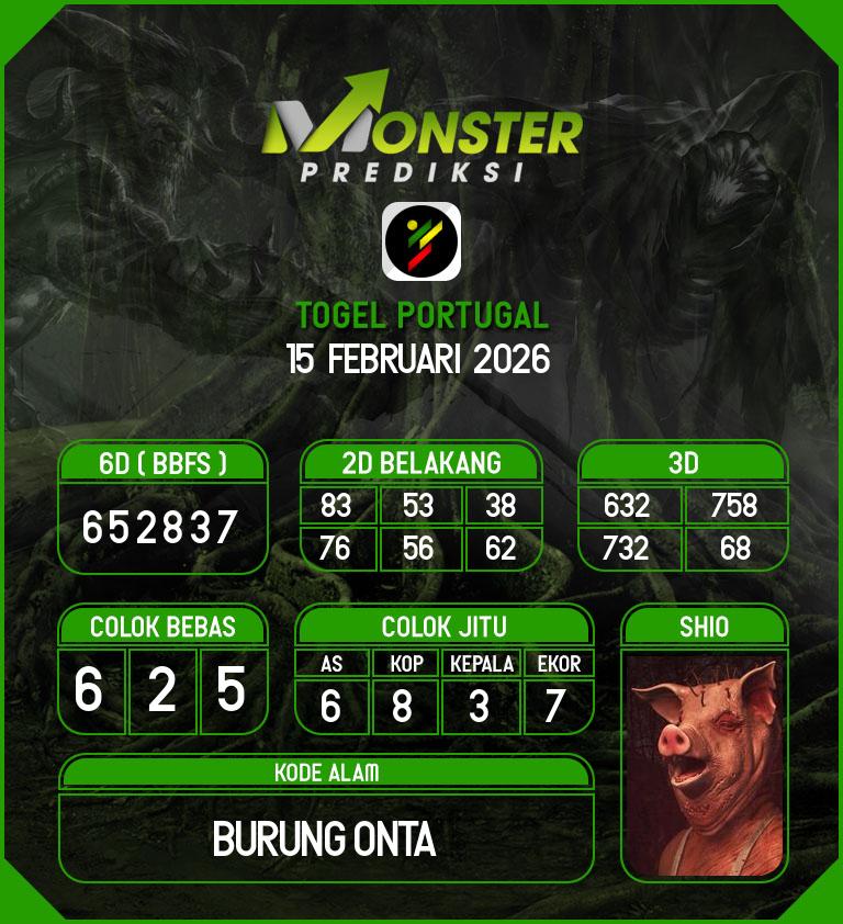 Kode-Monster-Portugal-Hari-Minggu-15-Februari-2026
