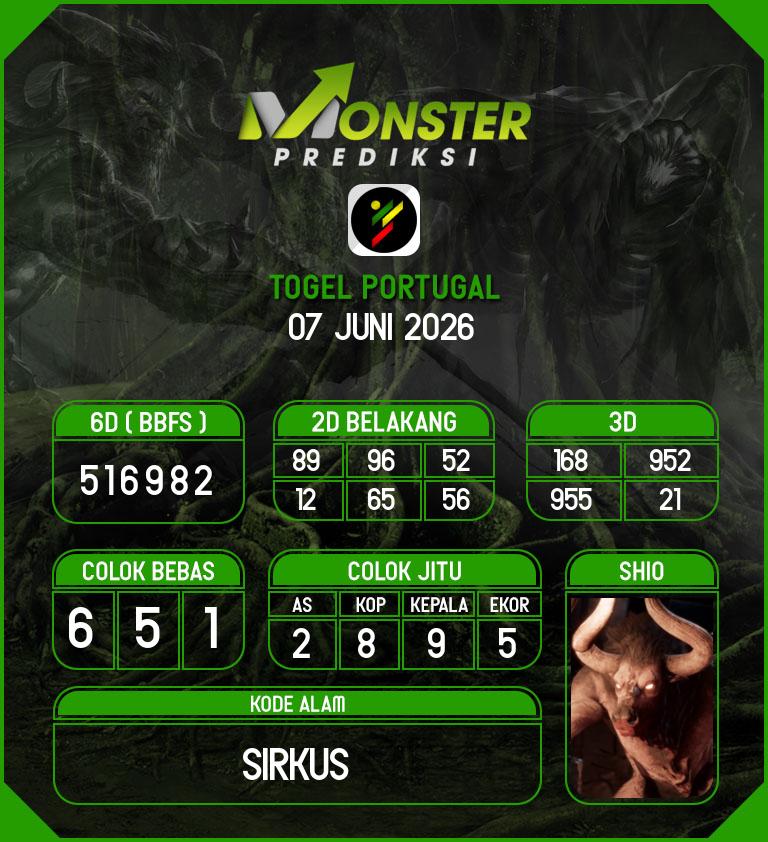 Kode-Monster-Portugal-Hari-Minggu-7-Juni-2026