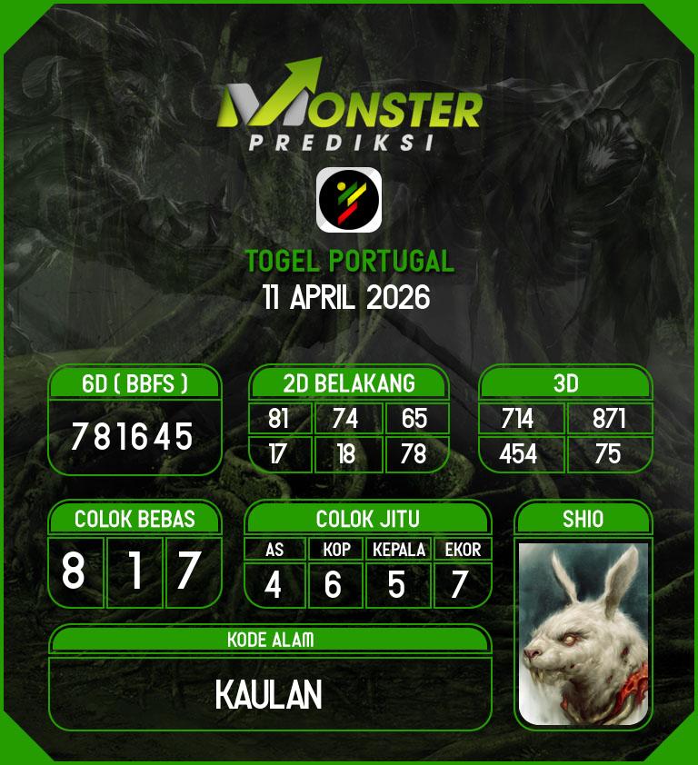 Kode-Monster-Portugal-Hari-Sabtu-11-April-2026