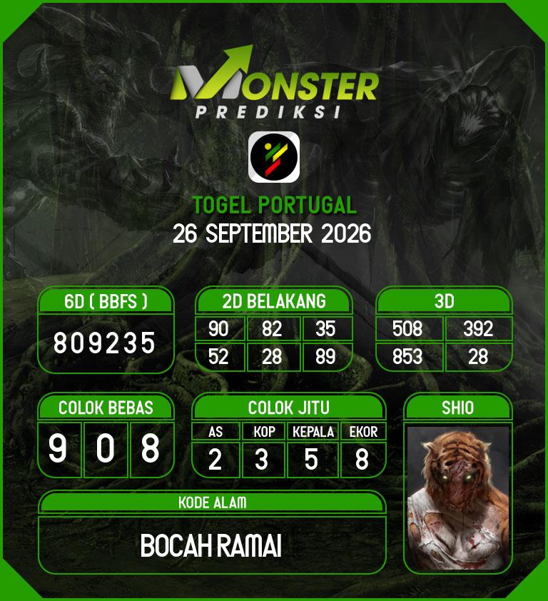 Kode-Monster-Portugal-Hari-Sabtu-26-September-2026