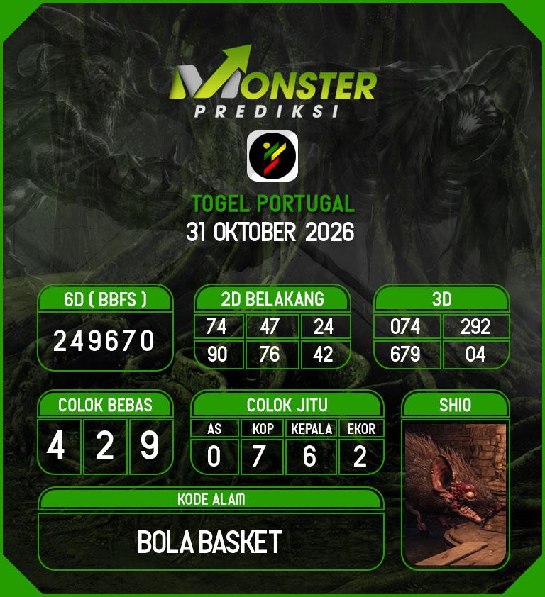 Kode-Monster-Portugal-Hari-Sabtu-31-Oktober-2026