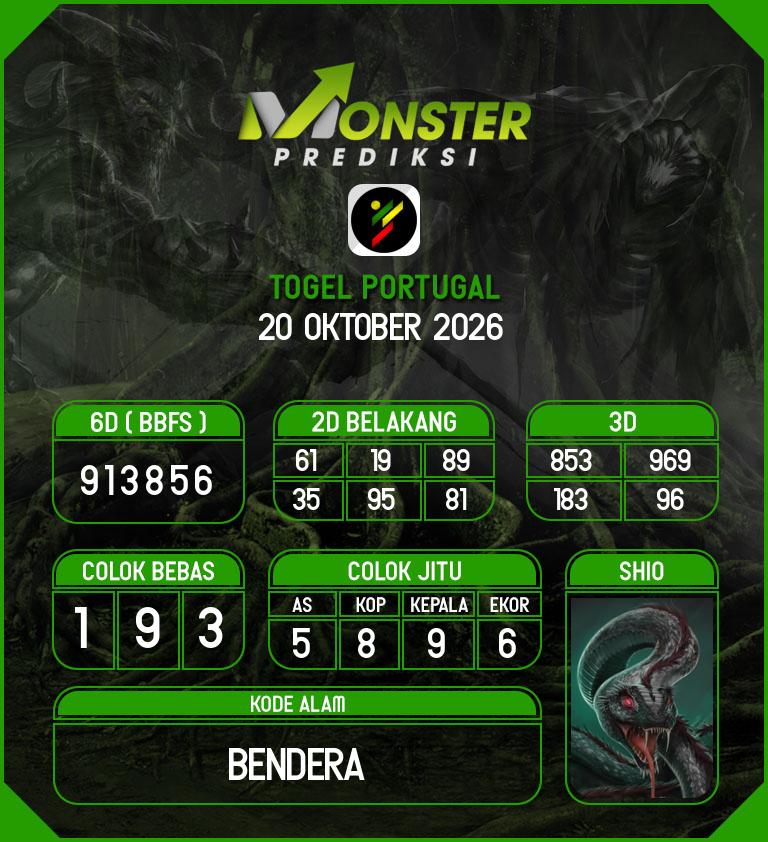 Kode-Monster-Portugal-Hari-Selasa-20-Oktober-2026