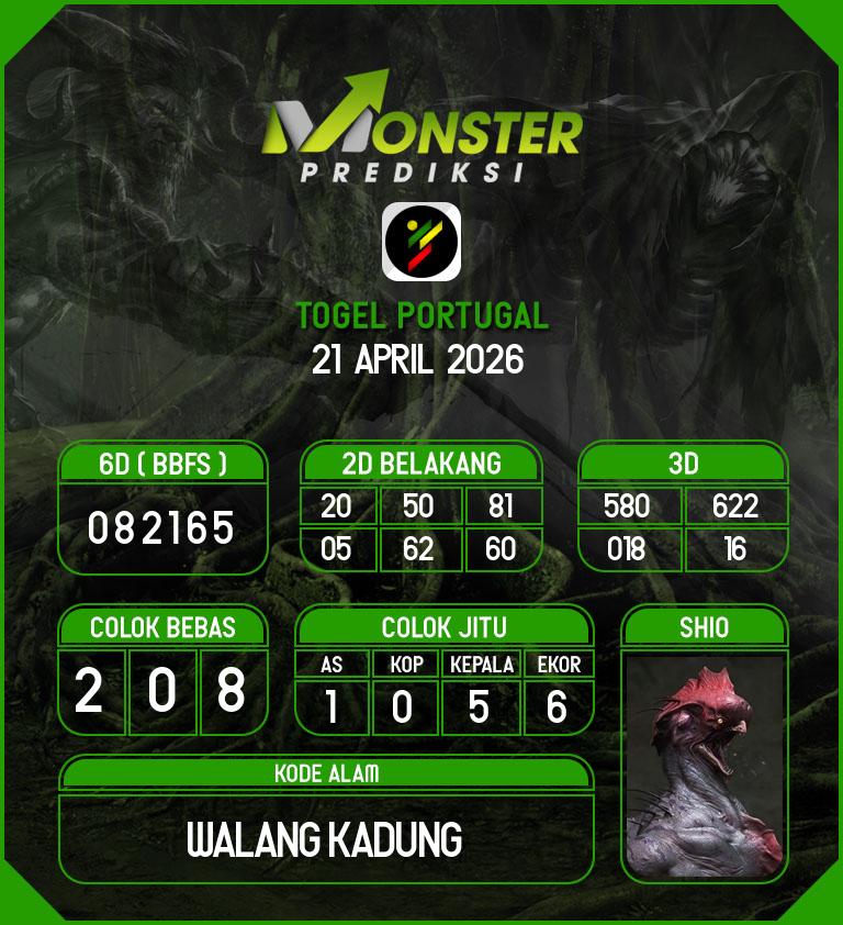Kode-Monster-Portugal-Hari-Selasa-21-April-2026