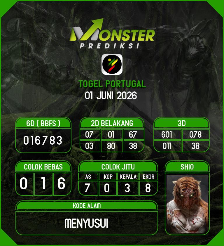 Kode-Monster-Portugal-Hari-Senin-1-Juni-2026