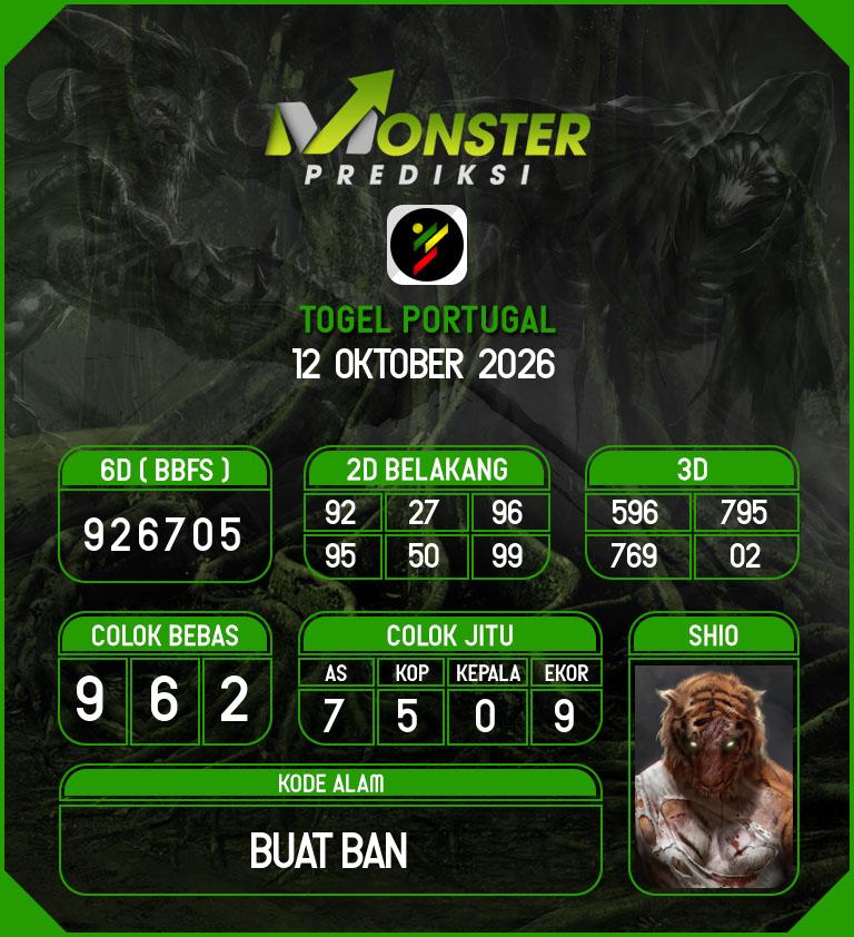 Kode-Monster-Portugal-Hari-Senin-12-Oktober-2026