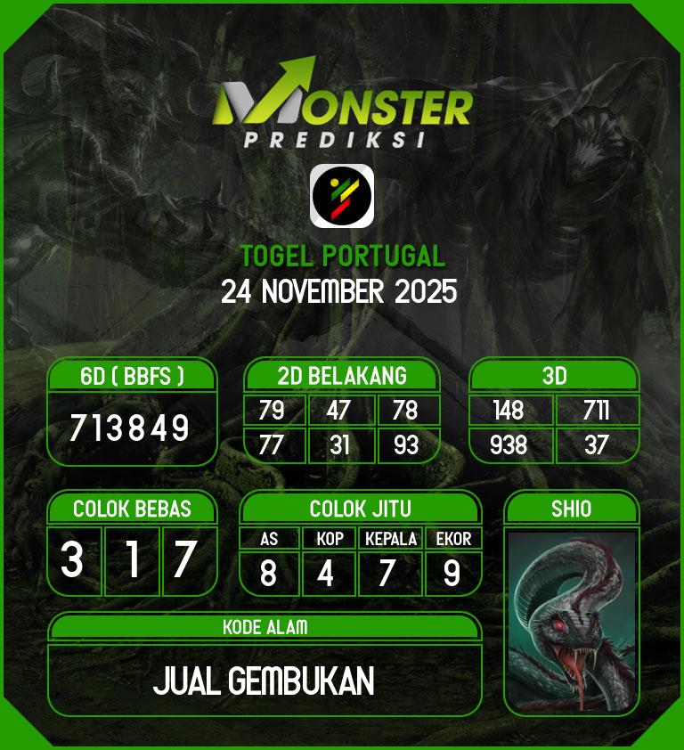 Kode-Monster-Portugal-Hari-Senin-24-November-2025