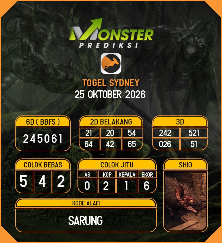 Kode-Monster-SDY-Hari-Minggu-25-Oktober-2026