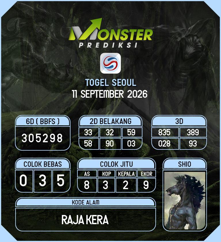 Kode-Monster-Seoul-Hari-Jumat-11-September-2026
