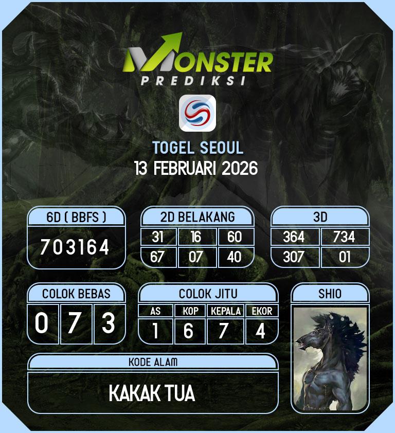 Kode-Monster-Seoul-Hari-Jumat-13-Februari-2026