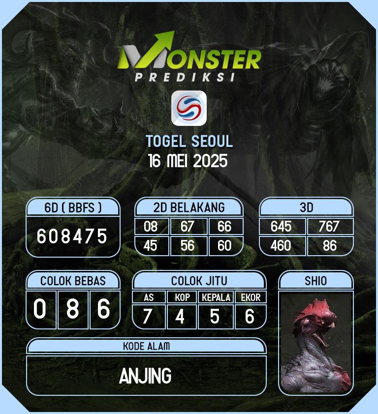 Kode-Monster-Seoul-Hari-Jumat-16-Mei-2025