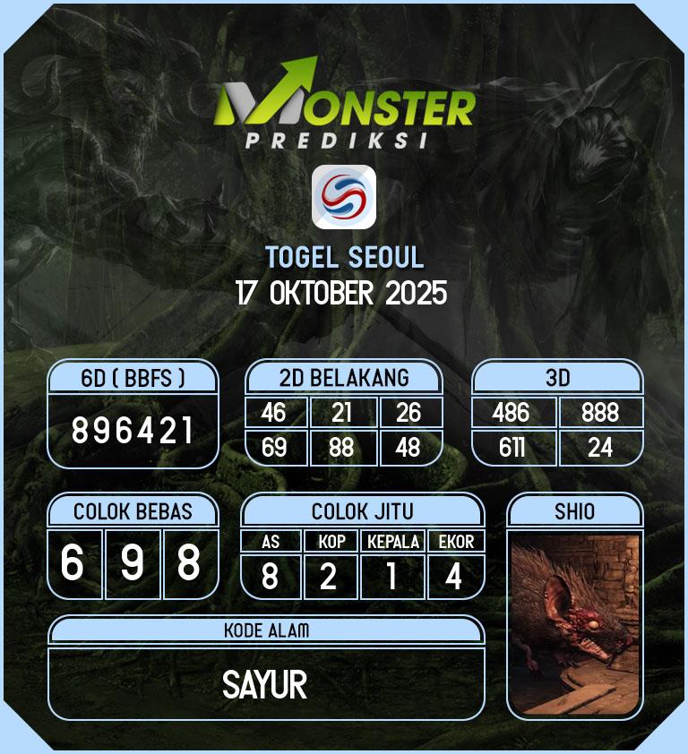 Kode-Monster-Seoul-Hari-Jumat-17-Oktober-2025
