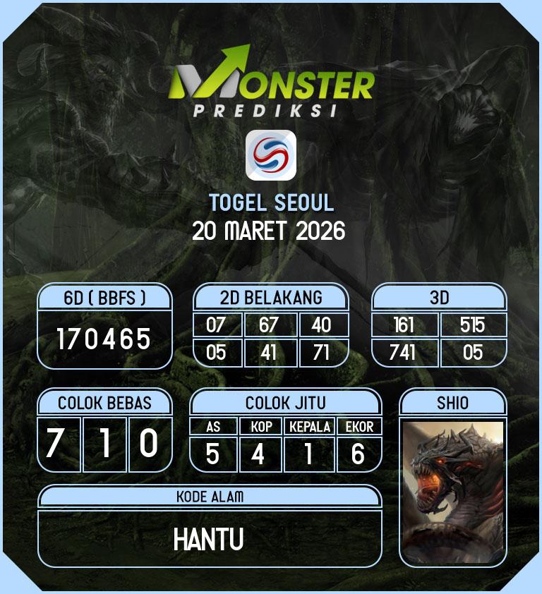 Kode-Monster-Seoul-Hari-Jumat-20-Maret-2026