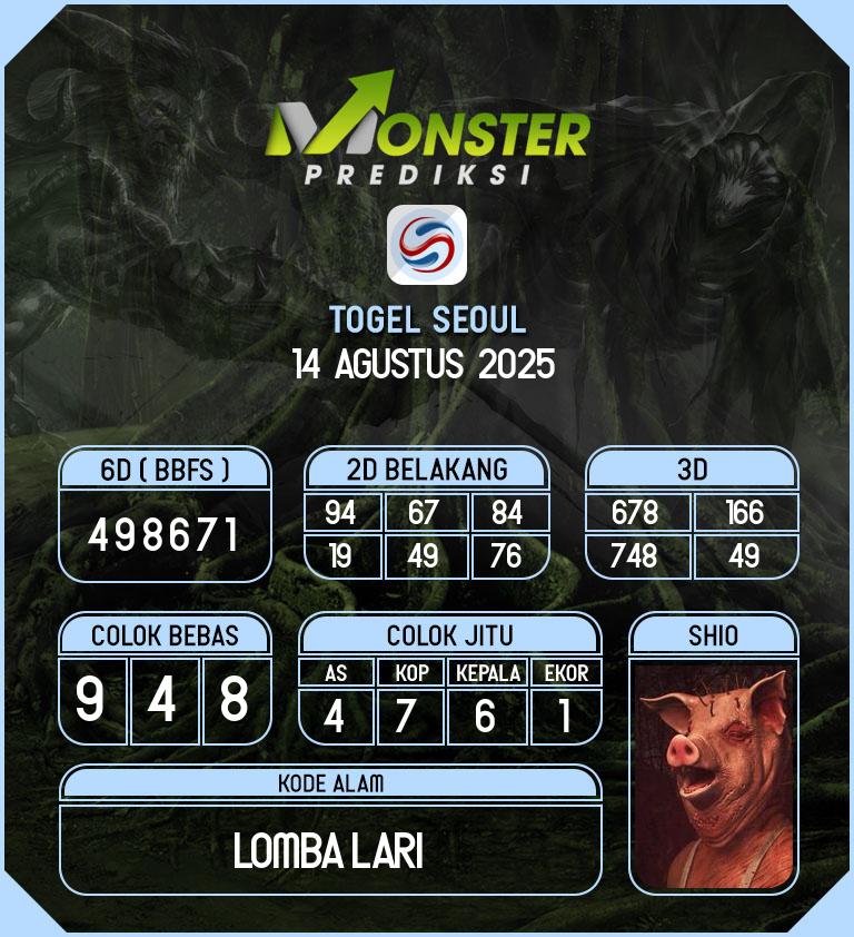 Kode-Monster-Seoul-Hari-Kamis-14-Agustus-2025