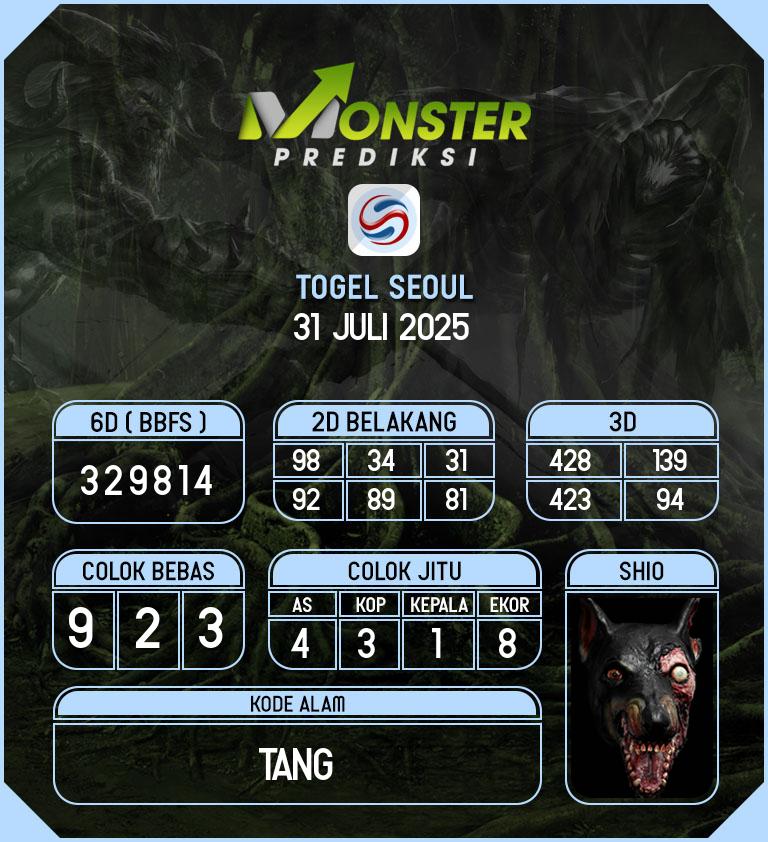Kode-Monster-Seoul-Hari-Kamis-31-Juli-2025